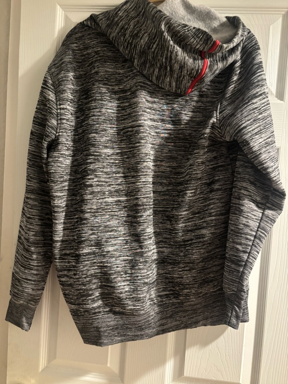 Arizona Cardinals Gray Logo Hoodie with Stripe Detail Meda - Picture 2 of 2